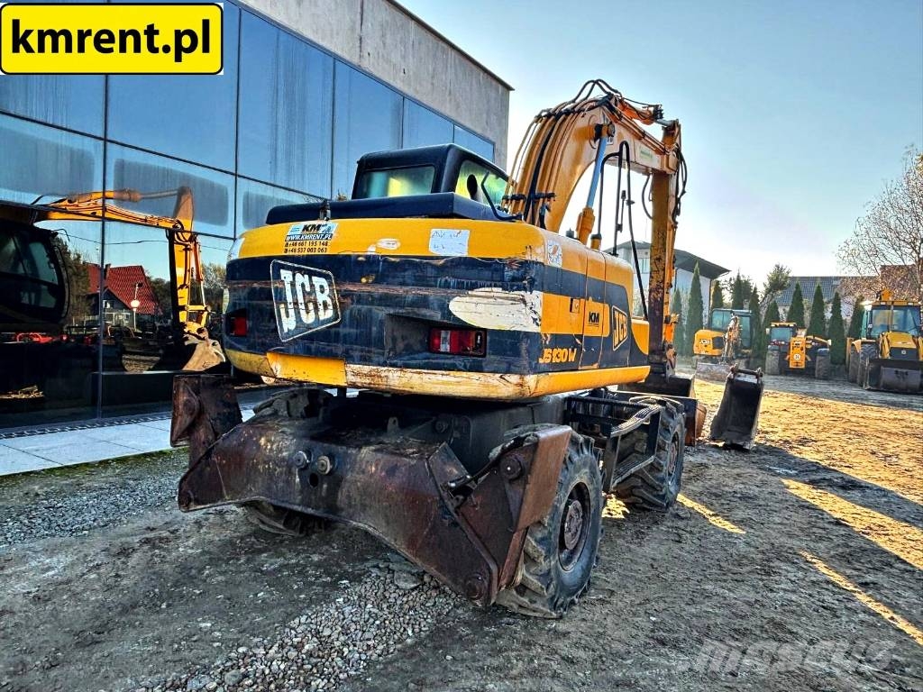 JCB JS 130 W KOPARKA KOŁOWA 2002r. | KOMATSU PW 140 CA Wielgraafmachines