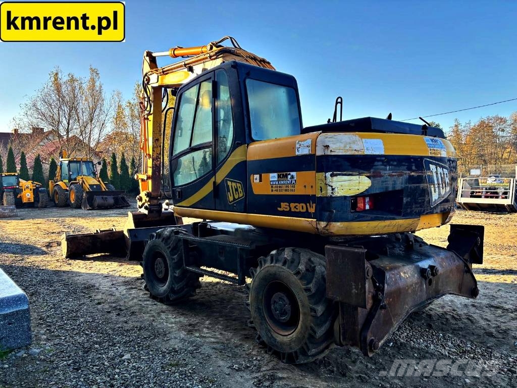 JCB JS 130 W KOPARKA KOŁOWA 2002r. | KOMATSU PW 140 CA Wielgraafmachines