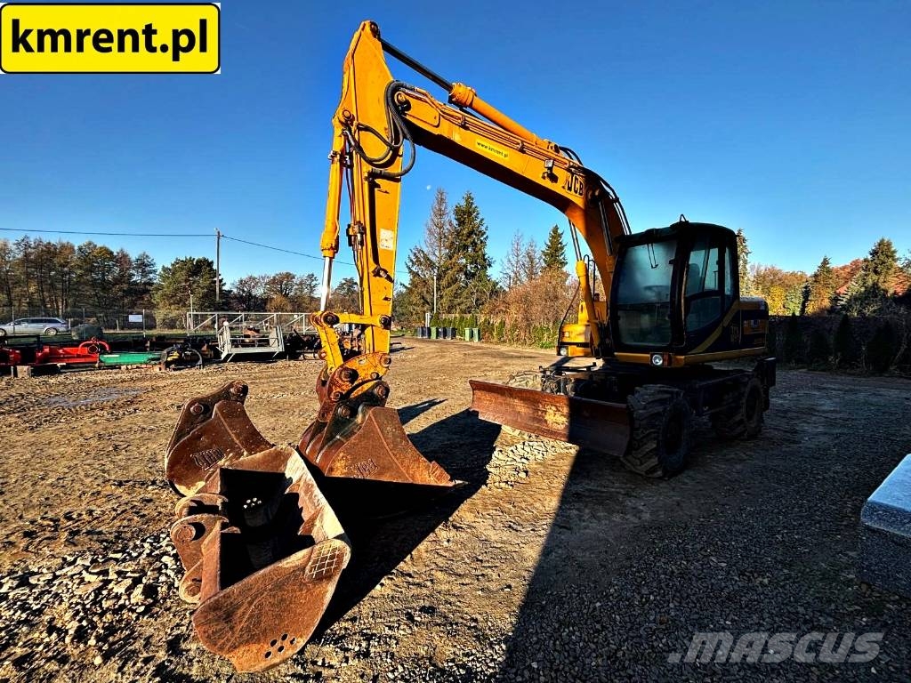 JCB JS 130 W KOPARKA KOŁOWA 2002r. | KOMATSU PW 140 CA Wielgraafmachines