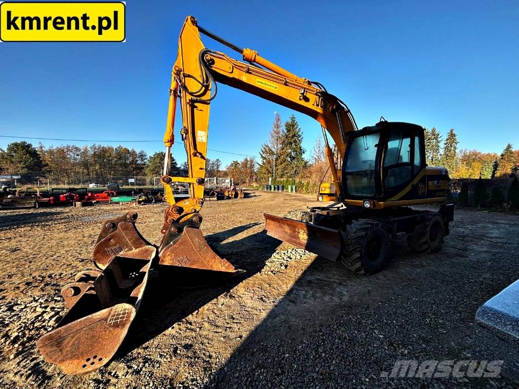 JCB JS 130 W KOPARKA KOŁOWA 2002r. | KOMATSU PW 140 CA Wielgraafmachines