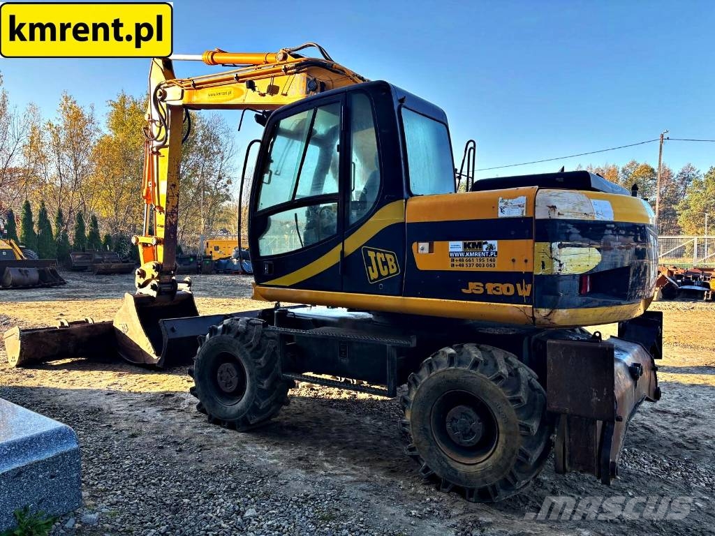 JCB JS 130 W KOPARKA KOŁOWA 2002r. | KOMATSU PW 140 CA Wielgraafmachines