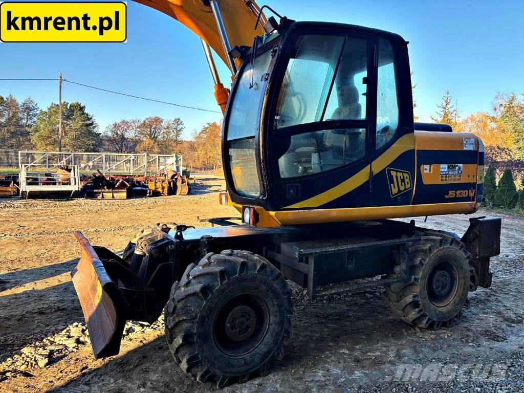 JCB JS 130 W KOPARKA KOŁOWA 2002r. | KOMATSU PW 140 CA Wielgraafmachines