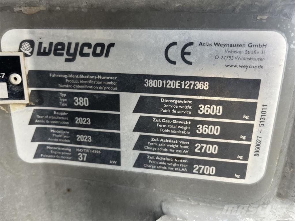 Weycor AR380 Agrar Cargadoras multifunción
