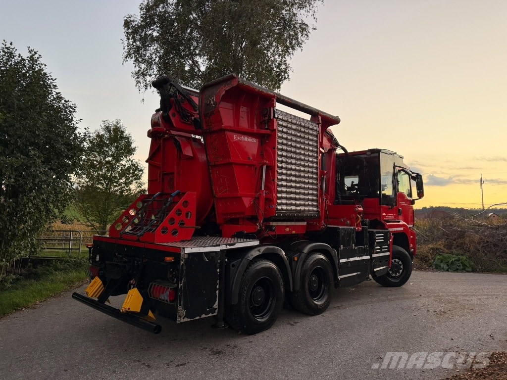 MAN TGS 25.510 Wood chippers