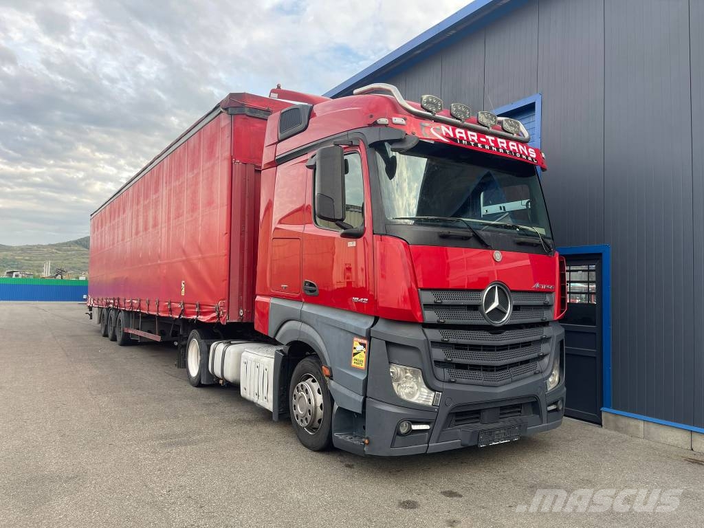 Mercedes-Benz Actros 1842 Lowdeck Euro 5 / Klimaanlage / 2 Stück وحدات الجر