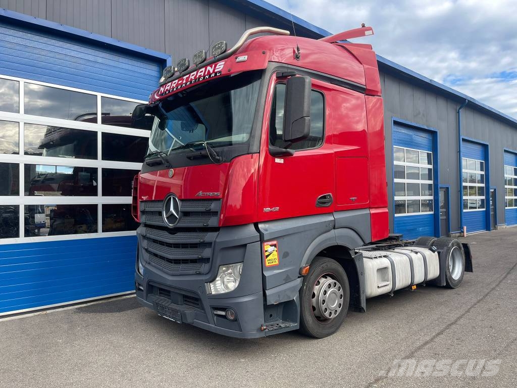 Mercedes-Benz Actros 1842 Lowdeck Euro 5 / Klimaanlage / 2 Stück وحدات الجر
