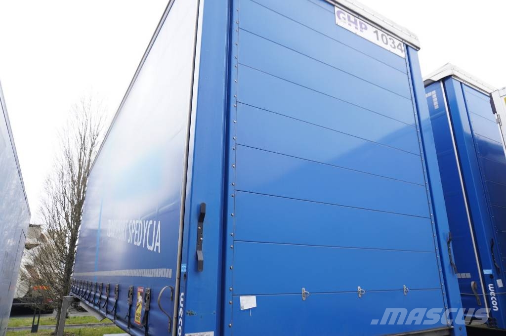 Wecon 19 EPAL curtainsider superstructrure / 301 cm heig منقولات