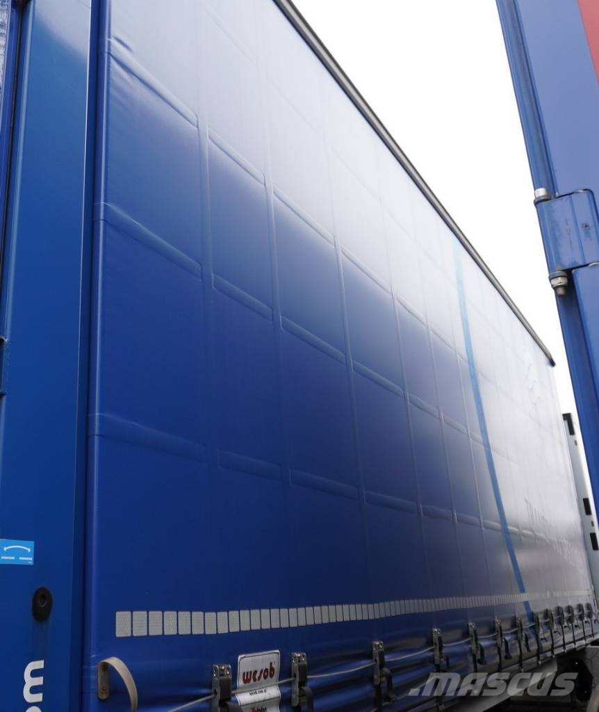 Wecon 19 EPAL curtainsider superstructrure / 301 cm heig منقولات
