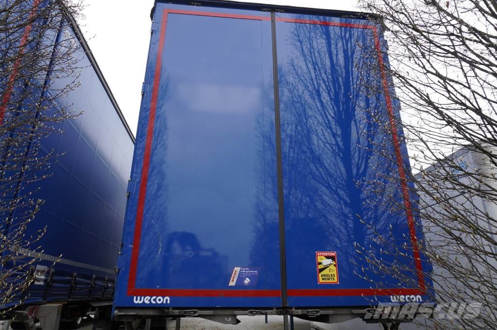 Wecon 19 EPAL curtainsider superstructrure / 301 cm heig منقولات