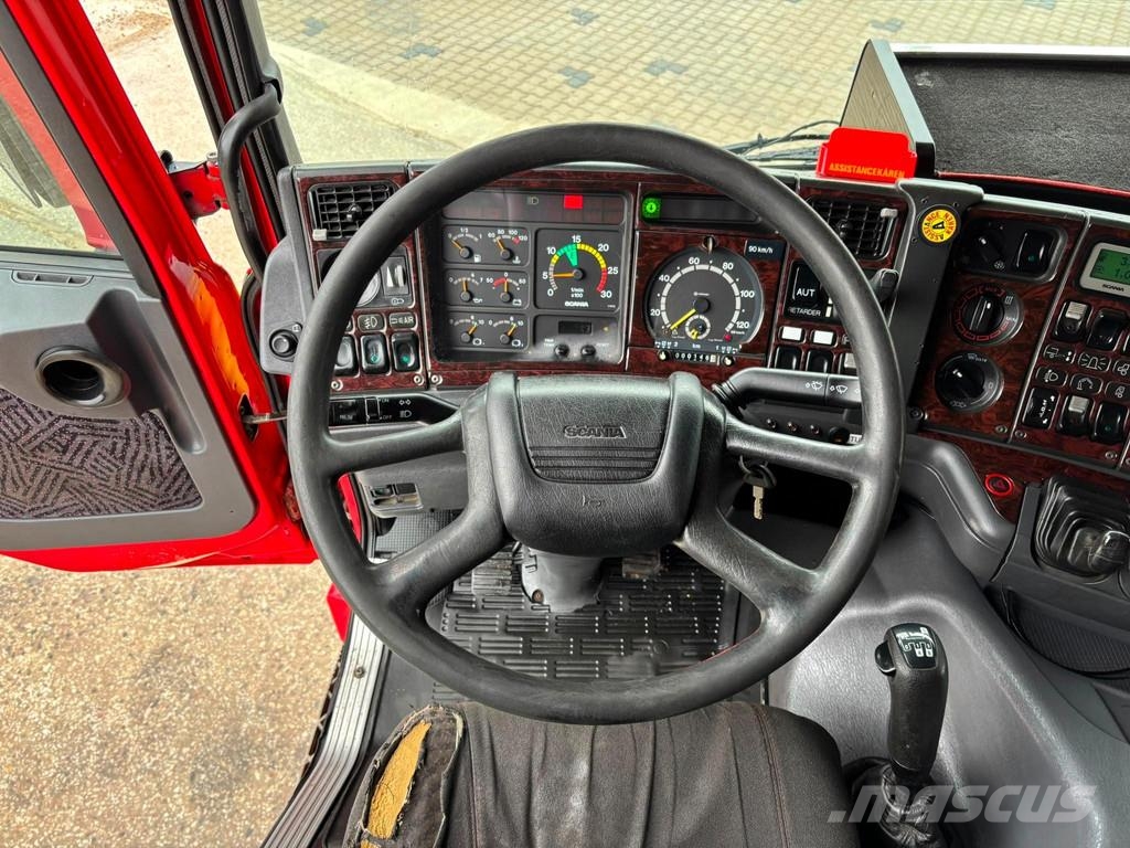 Scania P 114 6x2 SWS PF100 / 2x 5 ton+10 ton Sepson winch Bärgningsbilar