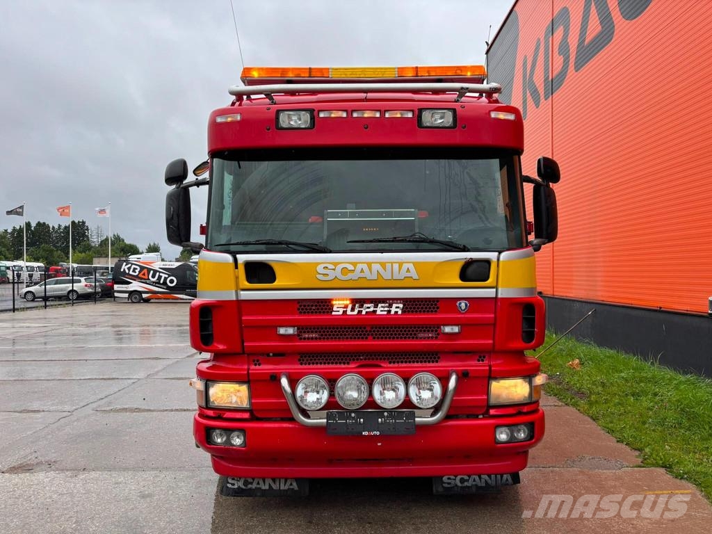 Scania P 114 6x2 SWS PF100 / 2x 5 ton+10 ton Sepson winch Bärgningsbilar