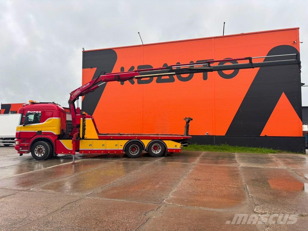 Scania P 114 6x2 SWS PF100 / 2x 5 ton+10 ton Sepson winch Bärgningsbilar