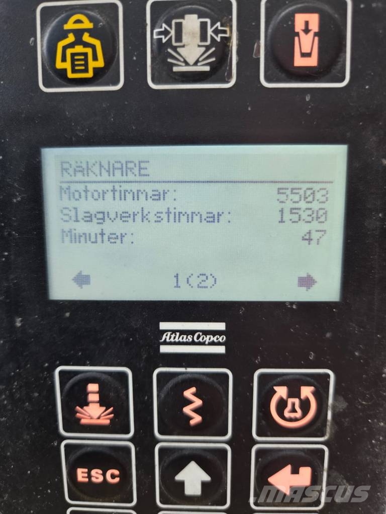 Atlas Copco Flexiroc T30R-03 Ljuddämpad / Silent feeder Oberflächenbohrgeräte
