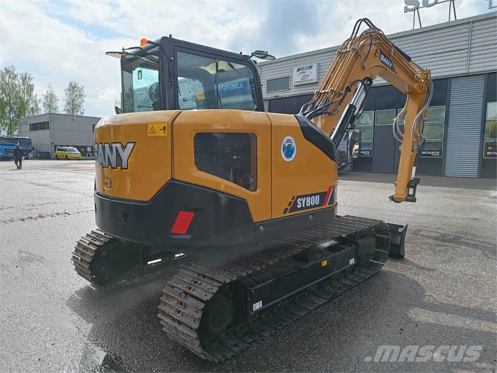Sany SY80U Середні екскаватори 7т. - 12т.