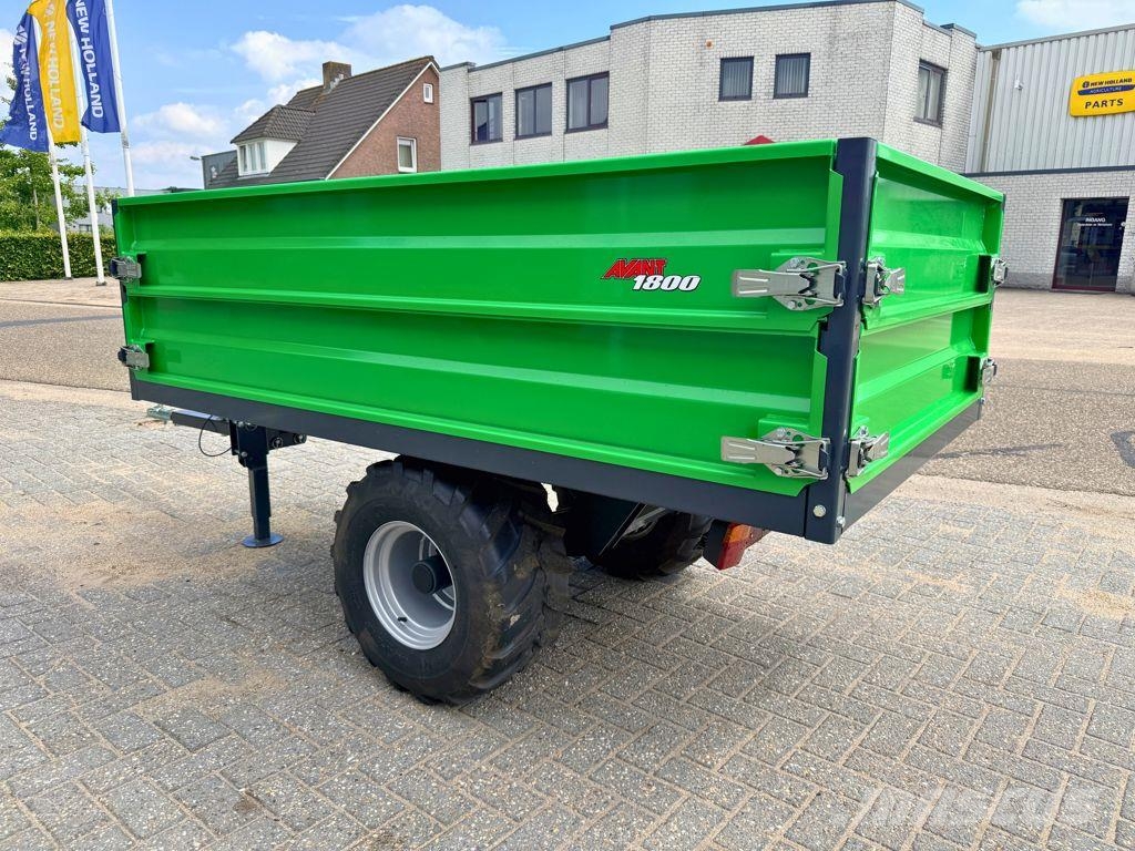 Avant 1800 Hydraulische Kiepaanhangwagen Wywrotki rolnicze