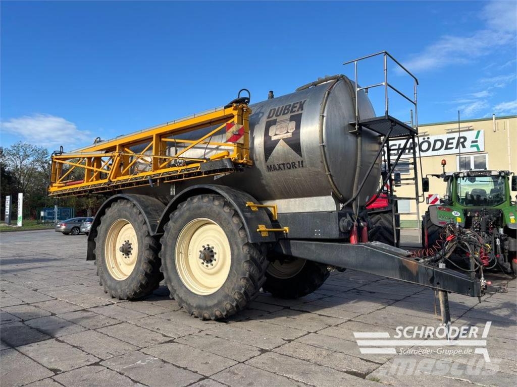 Dubex MAXTOR 2 | 16.500 LITER | 36 METER Vlečne škropilnice