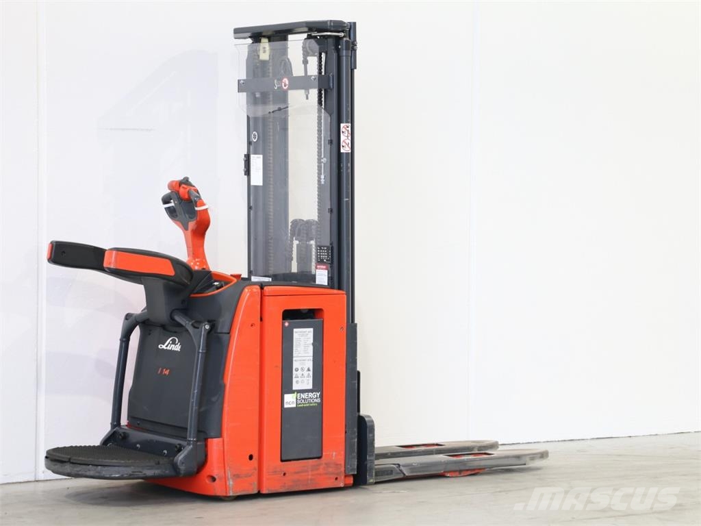 Linde L14AP/1173-01 Παλετοφόρα πεζού χειριστή με ιστό