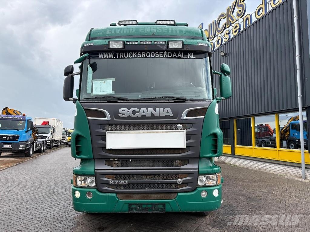 Scania R 730 V8 + TRACTOR/TIPPER + 6X4 + EURO 5 Camiones bañeras basculantes o volquetes