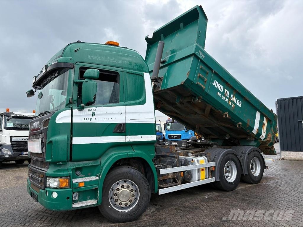Scania R 730 V8 + TRACTOR/TIPPER + 6X4 + EURO 5 Camiones bañeras basculantes o volquetes
