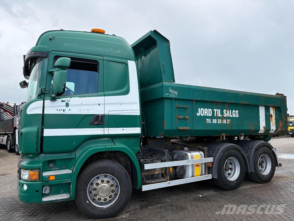 Scania R 730 V8 + TRACTOR/TIPPER + 6X4 + EURO 5 Camiones bañeras basculantes o volquetes