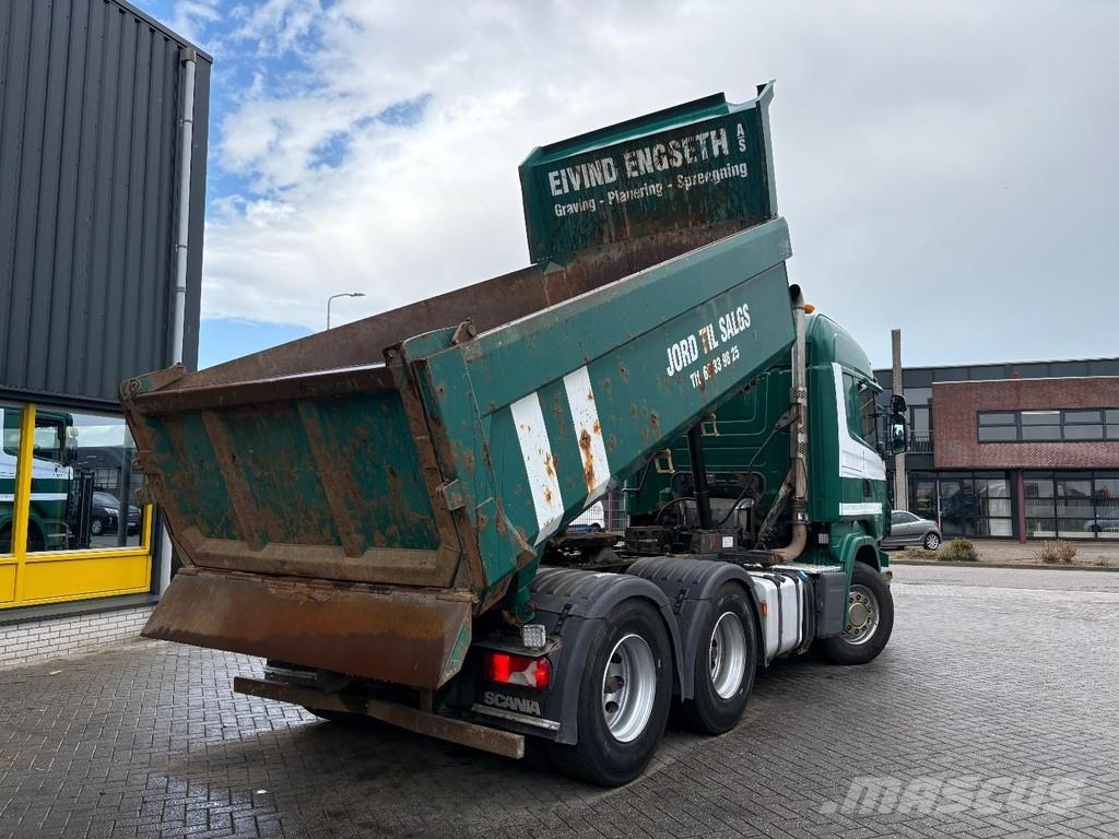 Scania R 730 V8 + TRACTOR/TIPPER + 6X4 + EURO 5 Camiones bañeras basculantes o volquetes