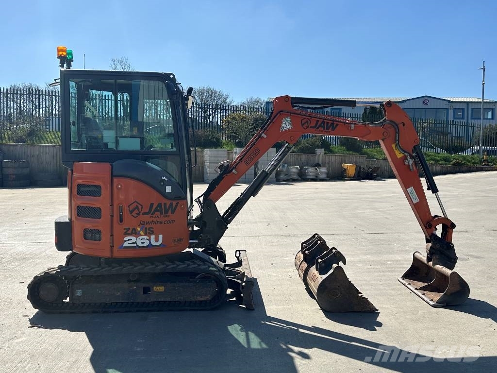 Hitachi ZX 26 U-6 Minibagger < 7t