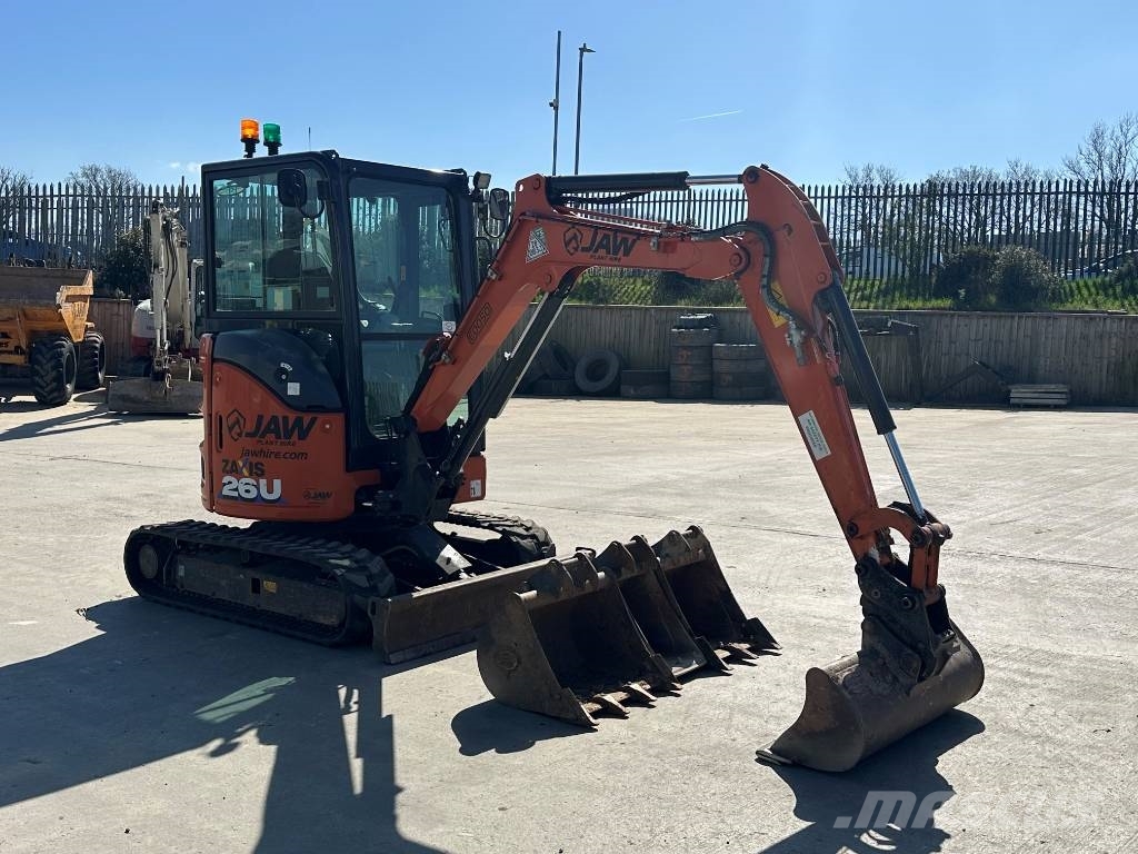 Hitachi ZX 26 U-6 Minibagger < 7t