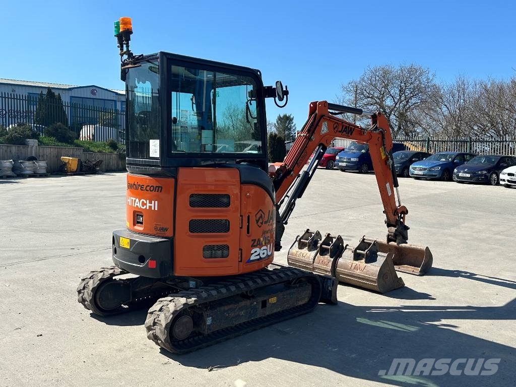 Hitachi ZX 26 U-6 Minibagger < 7t