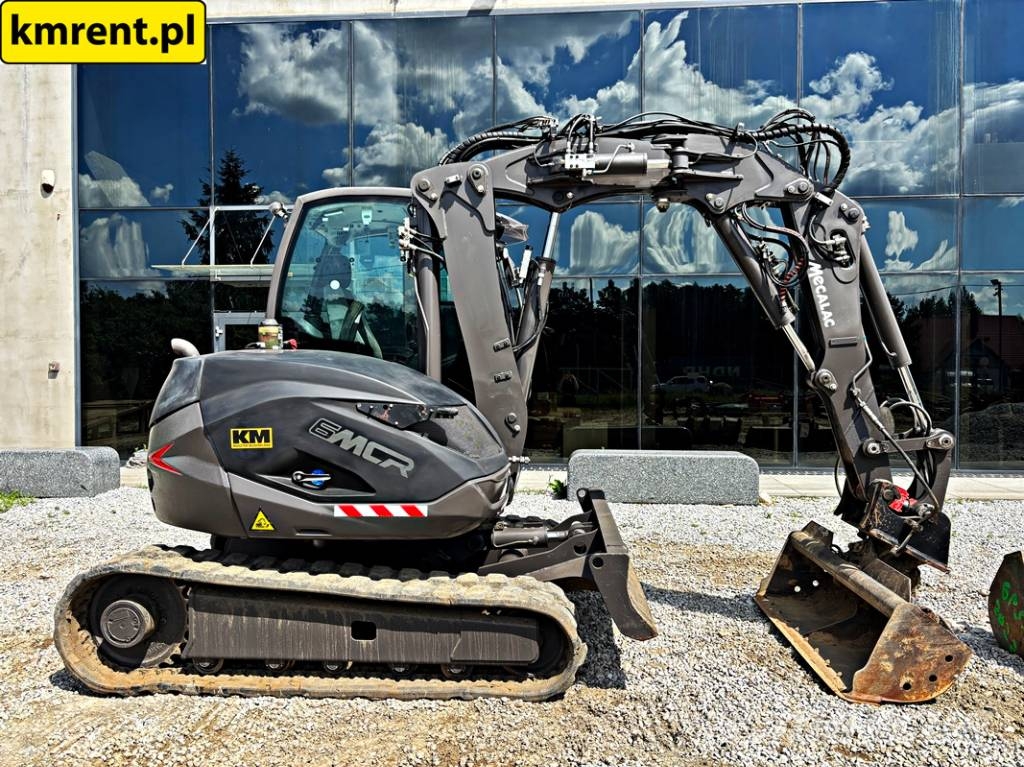 Mecalac 6 MCR MINI-KOPARKA 2022R. MTH:3855 | 8 MCR JCB 805 Minigraafmachines < 7t