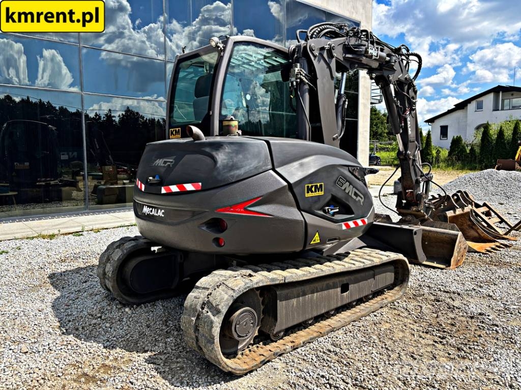 Mecalac 6 MCR MINI-KOPARKA 2022R. MTH:3855 | 8 MCR JCB 805 Minigraafmachines < 7t