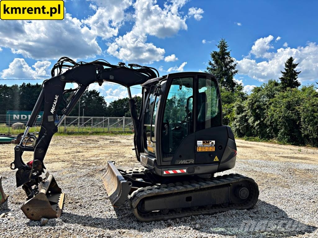 Mecalac 6 MCR MINI-KOPARKA 2022R. MTH:3855 | 8 MCR JCB 805 Minigraafmachines < 7t