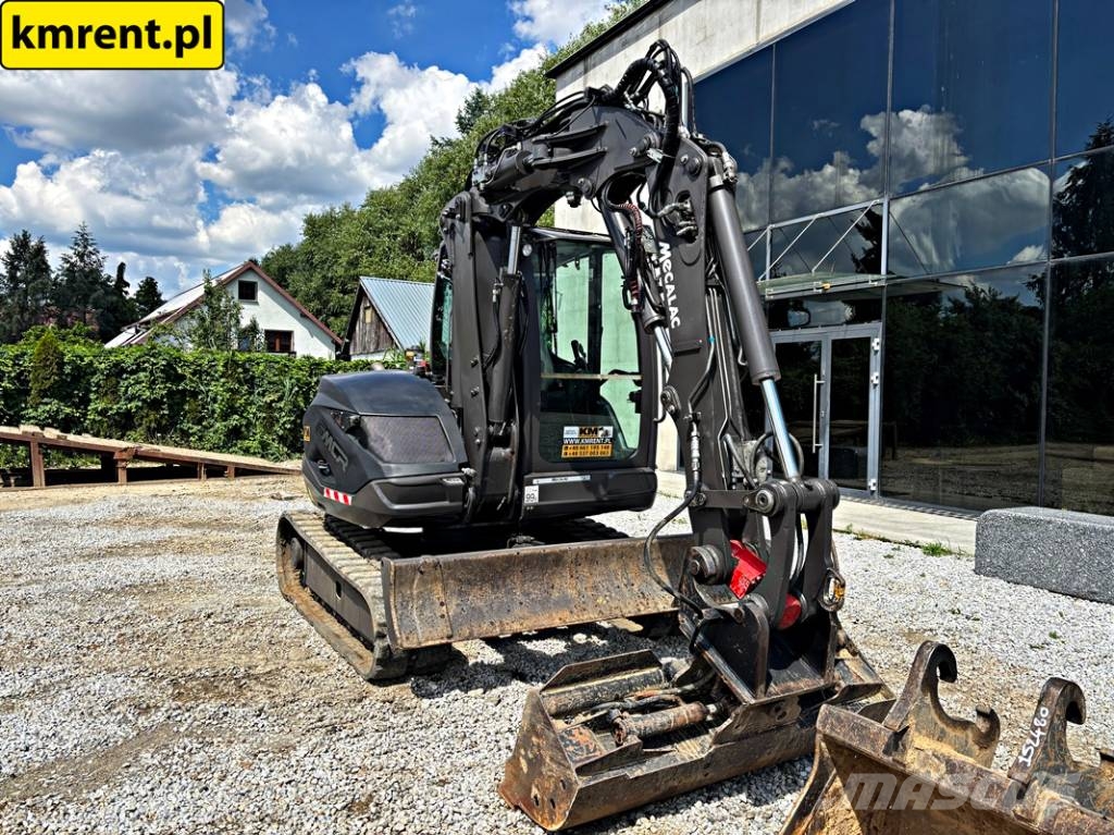 Mecalac 6 MCR MINI-KOPARKA 2022R. MTH:3855 | 8 MCR JCB 805 Minigraafmachines < 7t