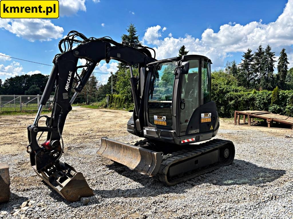Mecalac 6 MCR MINI-KOPARKA 2022R. MTH:3855 | 8 MCR JCB 805 Minigraafmachines < 7t