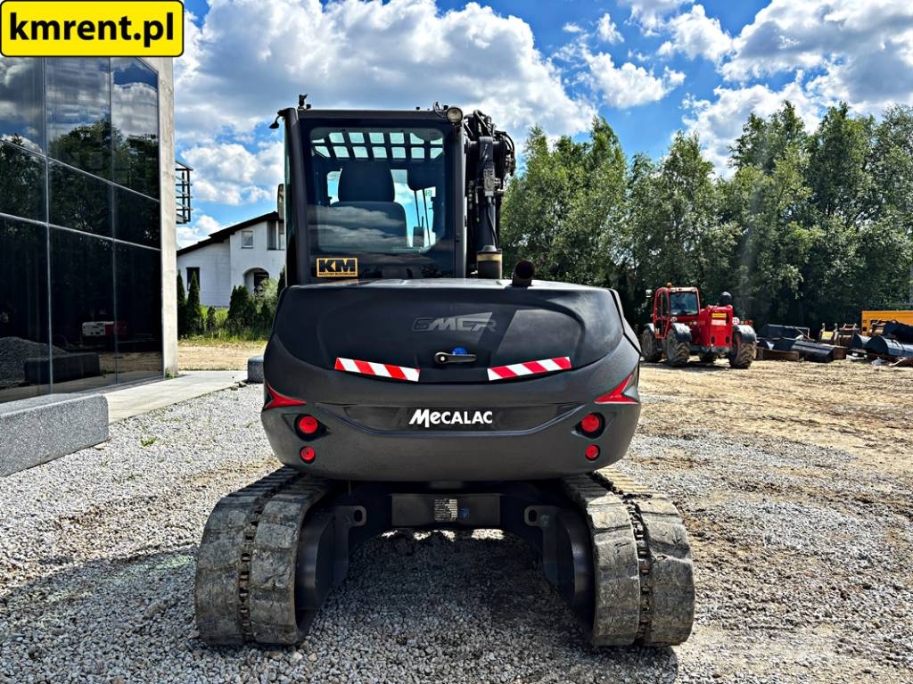 Mecalac 6 MCR MINI-KOPARKA 2022R. MTH:3855 | 8 MCR JCB 805 Minigraafmachines < 7t