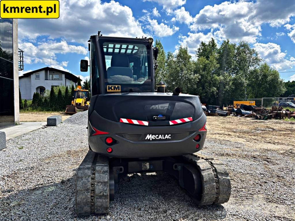 Mecalac 6 MCR MINI-KOPARKA 2022R. MTH:3855 | 8 MCR JCB 805 Minigraafmachines < 7t
