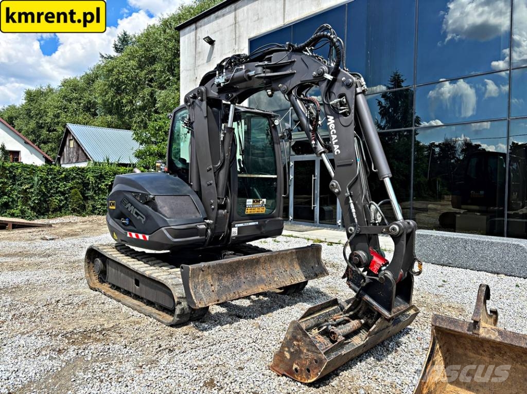 Mecalac 6 MCR MINI-KOPARKA 2022R. MTH:3855 | 8 MCR JCB 805 Minigraafmachines < 7t