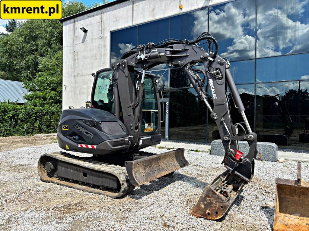 Mecalac 6 MCR MINI-KOPARKA 2022R. MTH:3855 | 8 MCR JCB 805 Minigraafmachines < 7t