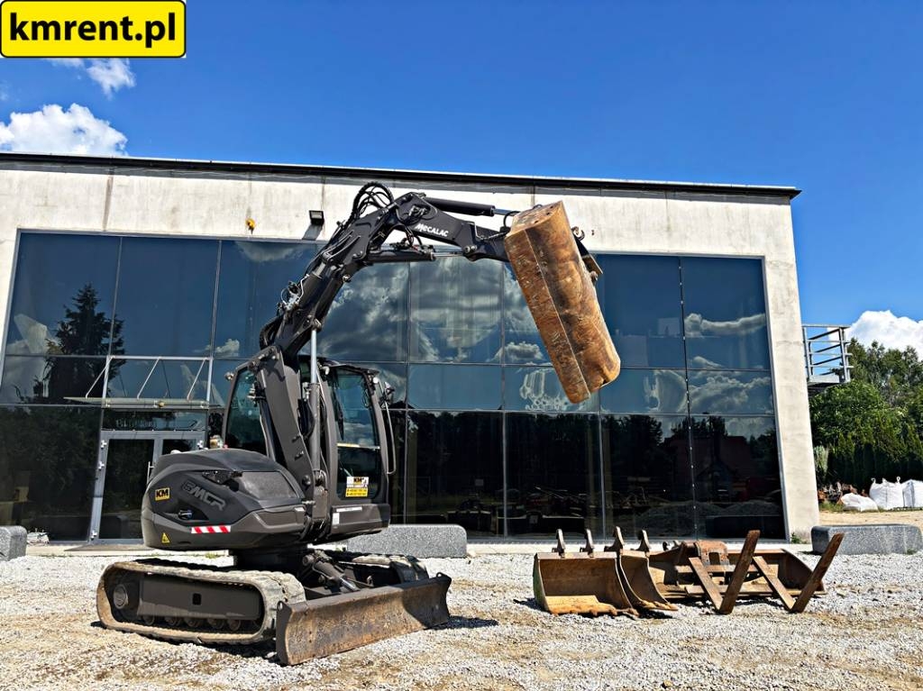 Mecalac 6 MCR MINI-KOPARKA 2022R. MTH:3855 | 8 MCR JCB 805 Minigraafmachines < 7t