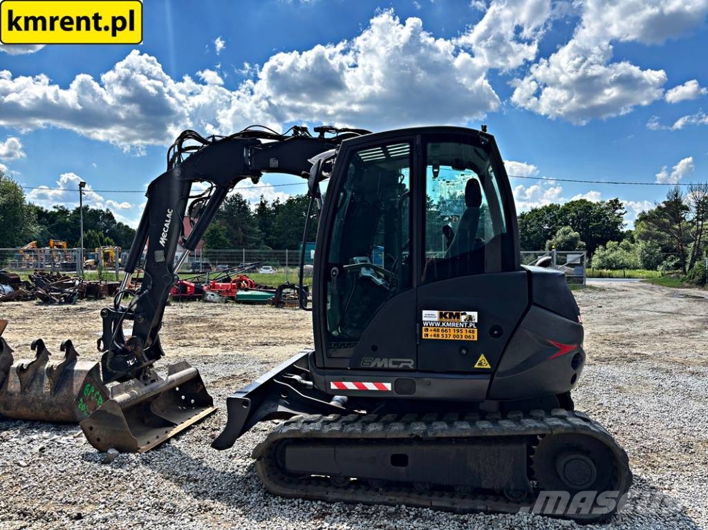 Mecalac 6 MCR MINI-KOPARKA 2022R. MTH:3855 | 8 MCR JCB 805 Minigraafmachines < 7t