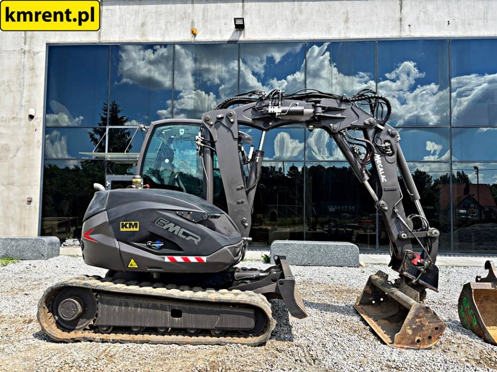 Mecalac 6 MCR MINI-KOPARKA 2022R. MTH:3855 | 8 MCR JCB 805 Minigraafmachines < 7t