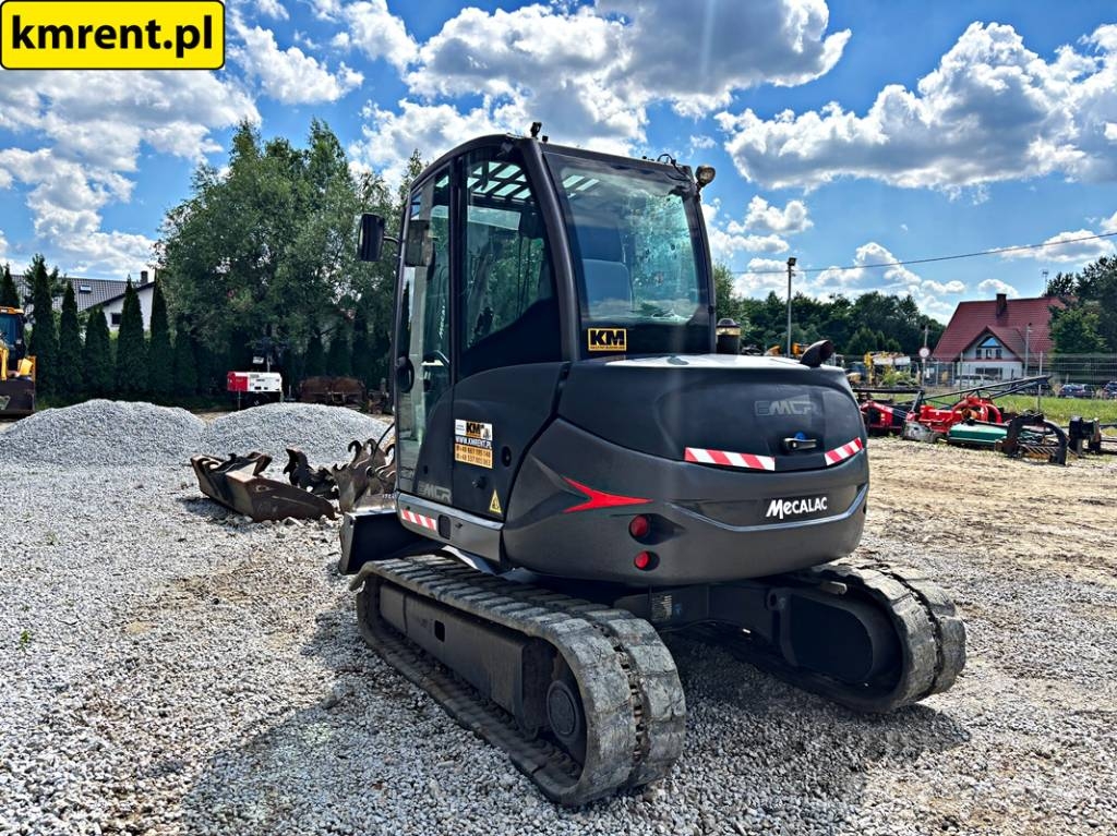 Mecalac 6 MCR MINI-KOPARKA 2022R. MTH:3855 | 8 MCR JCB 805 Minigraafmachines < 7t
