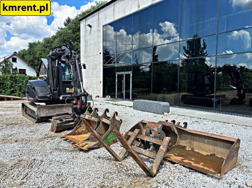 Mecalac 6 MCR MINI-KOPARKA 2022R. MTH:3855 | 8 MCR JCB 805 Minigraafmachines < 7t