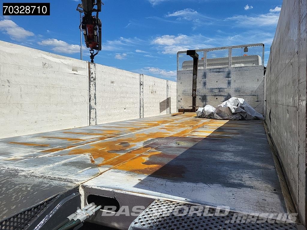 Scania G450 8X4 FASSI F710RA.2.25 Crane kran + Jib 5+6 Fu Camiones de cama baja