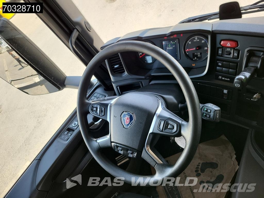 Scania G450 8X4 FASSI F710RA.2.25 Crane kran + Jib 5+6 Fu Camiones de cama baja