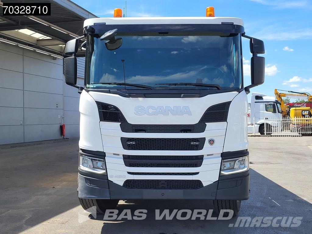 Scania G450 8X4 FASSI F710RA.2.25 Crane kran + Jib 5+6 Fu Camiones de cama baja