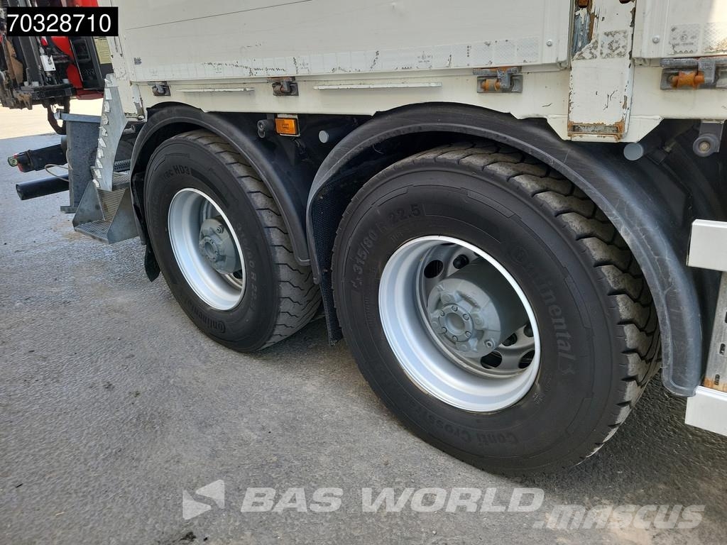 Scania G450 8X4 FASSI F710RA.2.25 Crane kran + Jib 5+6 Fu Camiones de cama baja