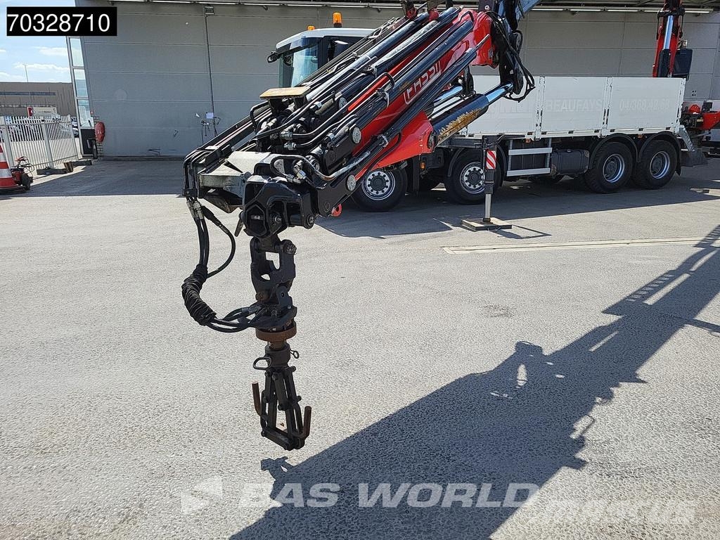 Scania G450 8X4 FASSI F710RA.2.25 Crane kran + Jib 5+6 Fu Camiones de cama baja