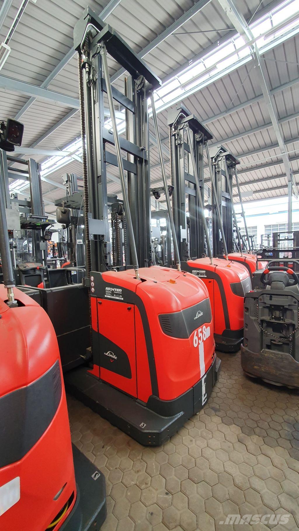 Linde V48 Orderpicker voor hoog niveau