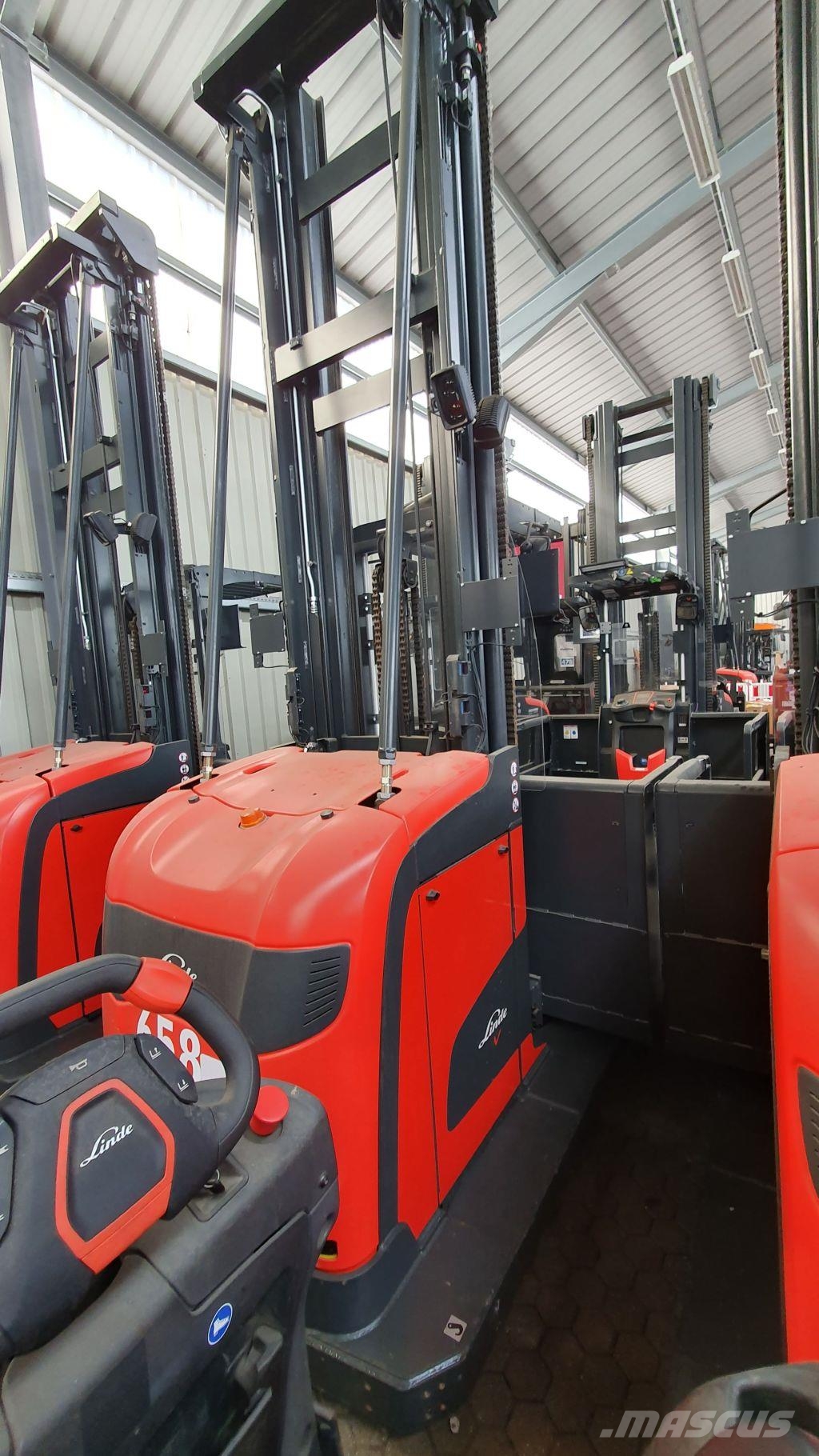 Linde V48 Komissiózó magas emelésű targonca