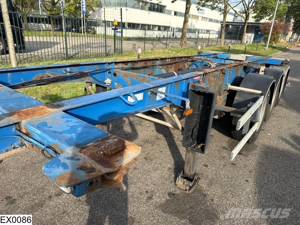 Trailor Container ADR, 20 ft Kontajnerové návesy